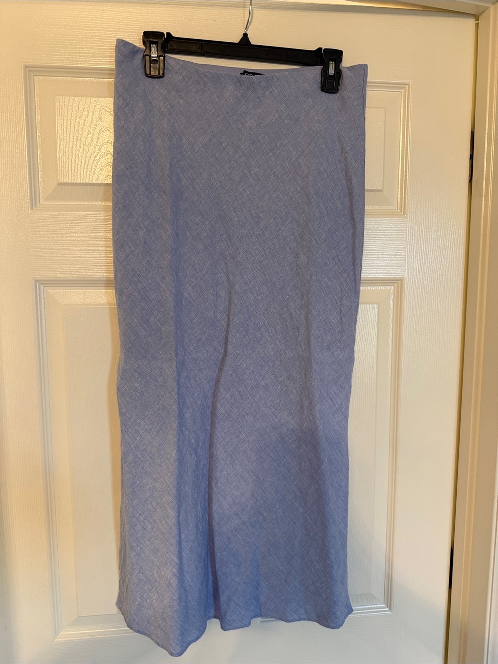 J crew Light Lavender Midi Skirt linen